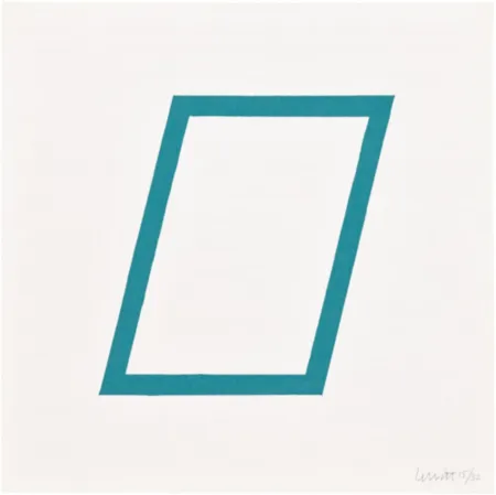 丝网印刷 Lewitt - Plate 15 (from Five Geometric Figures in Five Colors)