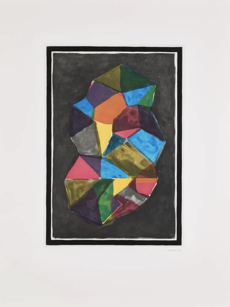 蚀刻飞尘法 Lewitt - Plate #4 (from Complex Forms)