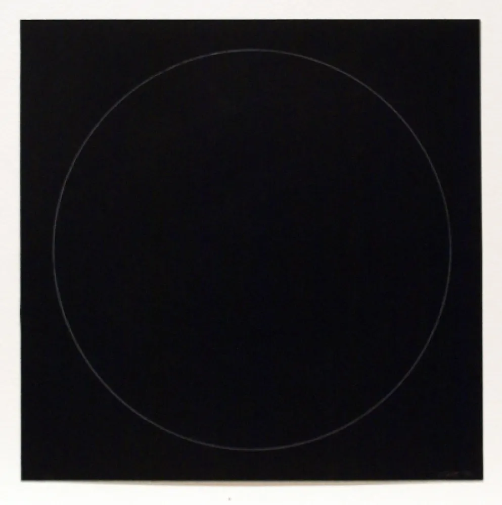 蚀刻飞尘法 Lewitt - Six Geometric Figures - Circle