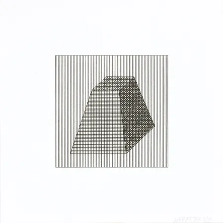 丝网印刷 Lewitt - Twelve Forms Derived From a Cube 06