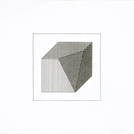 丝网印刷 Lewitt - Twelve Forms Derived From a Cube 14
