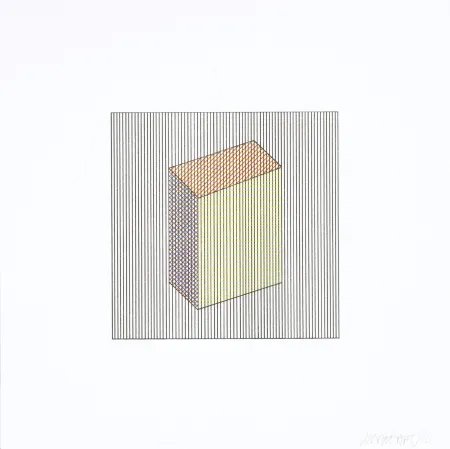 丝网印刷 Lewitt - Twelve Forms Derived From a Cube 17