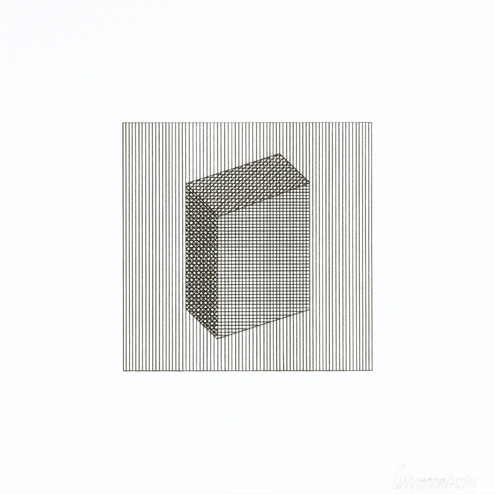 丝网印刷 Lewitt - Twelve Forms Derived From a Cube 18