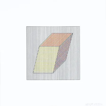 丝网印刷 Lewitt - Twelve Forms Derived From a Cube 19
