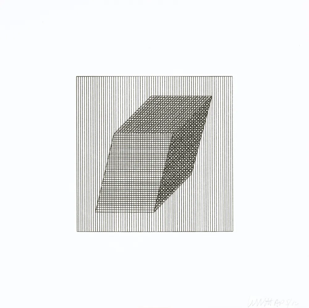 丝网印刷 Lewitt - Twelve Forms Derived From a Cube 20
