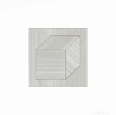 丝网印刷 Lewitt - Twelve Forms Derived From a Cube 30