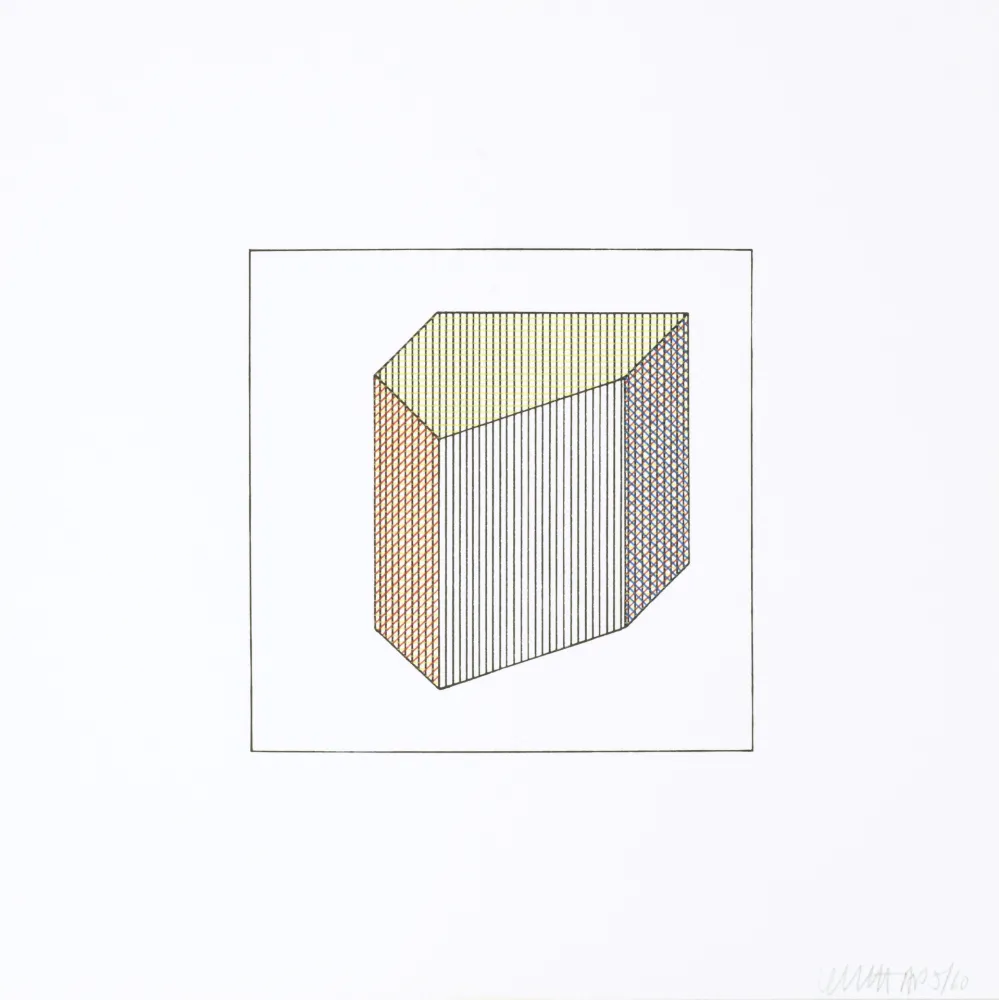 丝网印刷 Lewitt - Twelve Forms Derived From a Cube 31