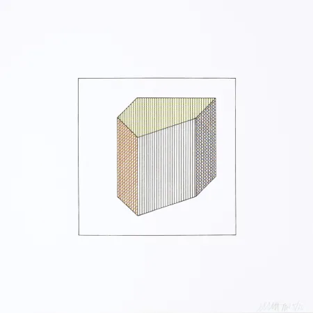 丝网印刷 Lewitt - Twelve Forms Derived From a Cube 31