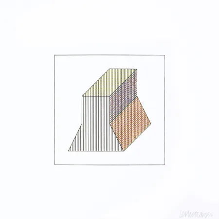 丝网印刷 Lewitt - Twelve Forms Derived From a Cube 33