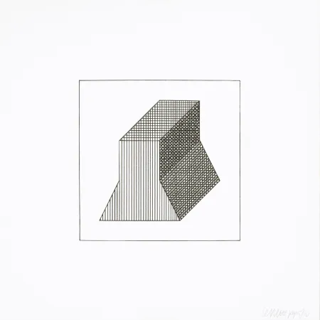 丝网印刷 Lewitt - Twelve Forms Derived From a Cube 34