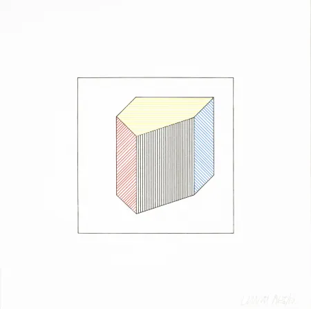 丝网印刷 Lewitt - Twelve Forms Derived From a Cube 39