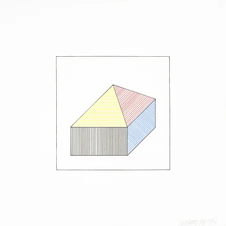 丝网印刷 Lewitt - Twelve Forms Derived From a Cube 41