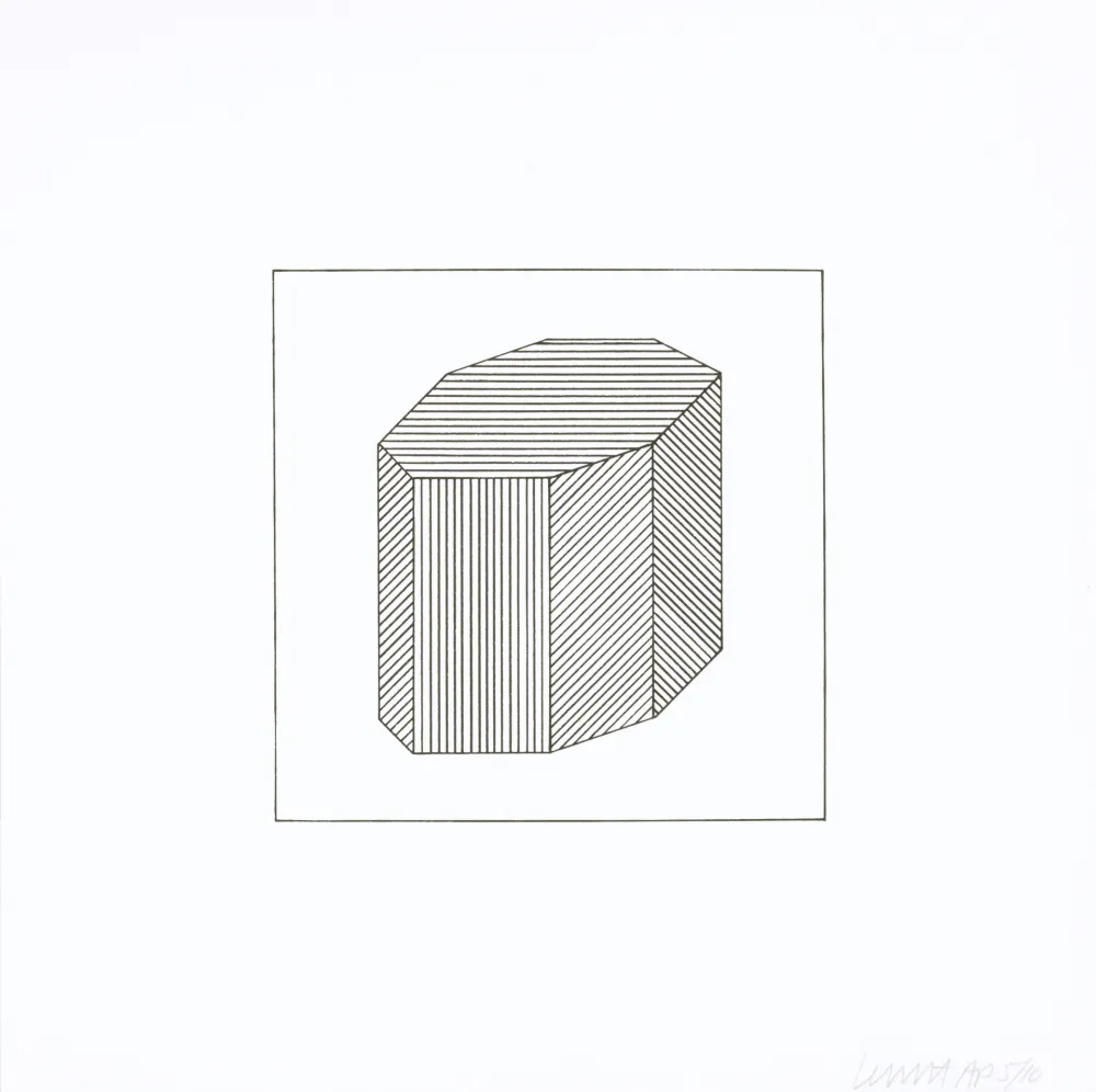 丝网印刷 Lewitt - Twelve Forms Derived From a Cube 44