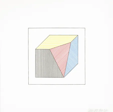 丝网印刷 Lewitt - Twelve Forms Derived From a Cube 45