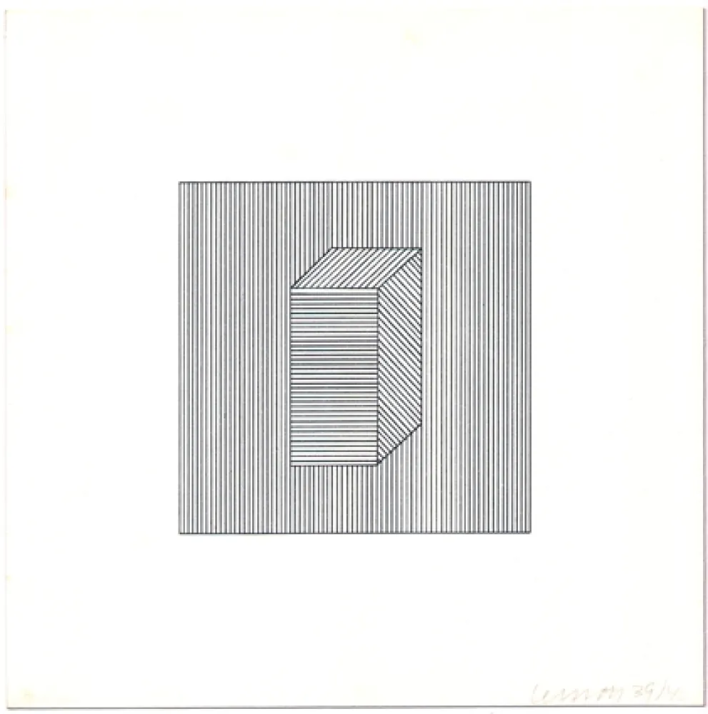 丝网印刷 Lewitt - Twelve Forms Derived from a Cube (Set of 48) (1)