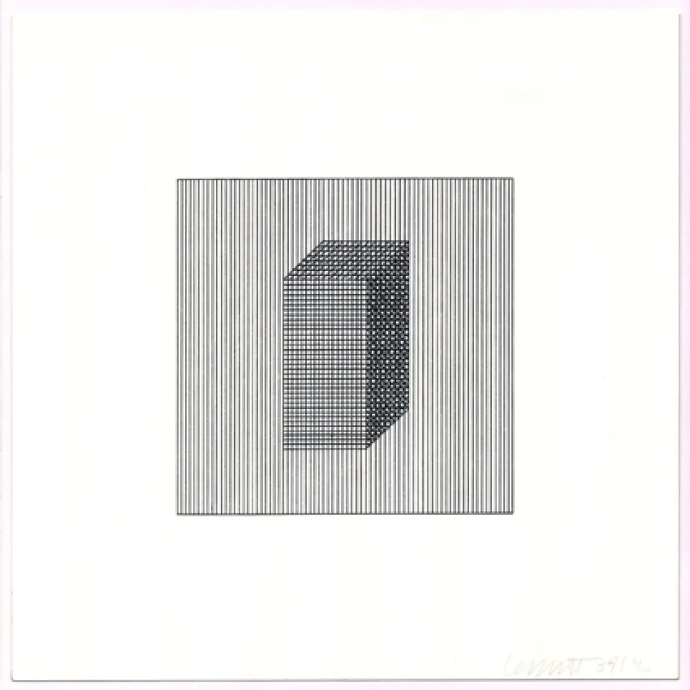 丝网印刷 Lewitt - Twelve Forms Derived from a Cube (Set of 48) (3)
