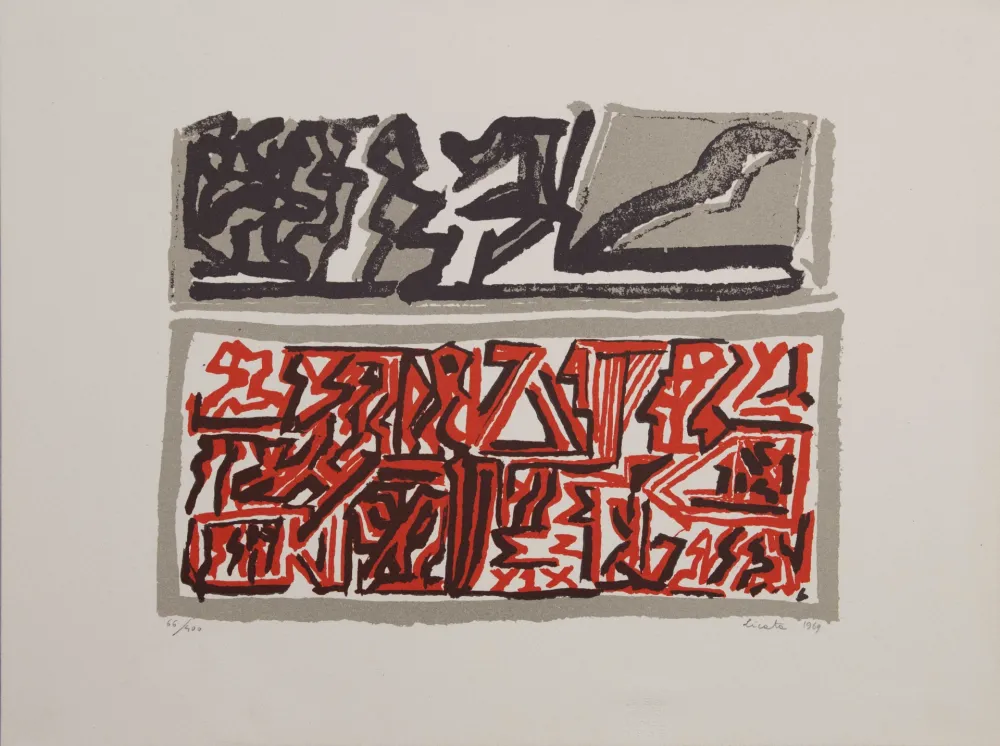 石版画 Licata - Omaggio a Maderna