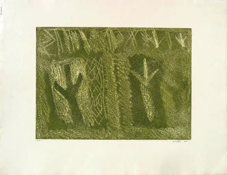 版画 Licata - Sans titre