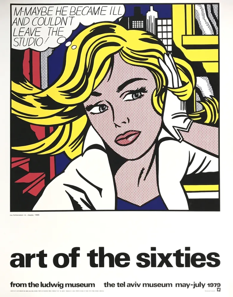 丝网印刷 Lichtenstein - Art of the Sixties