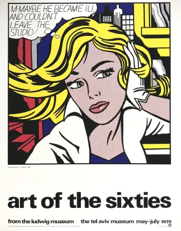 丝网印刷 Lichtenstein - Art of the Sixties