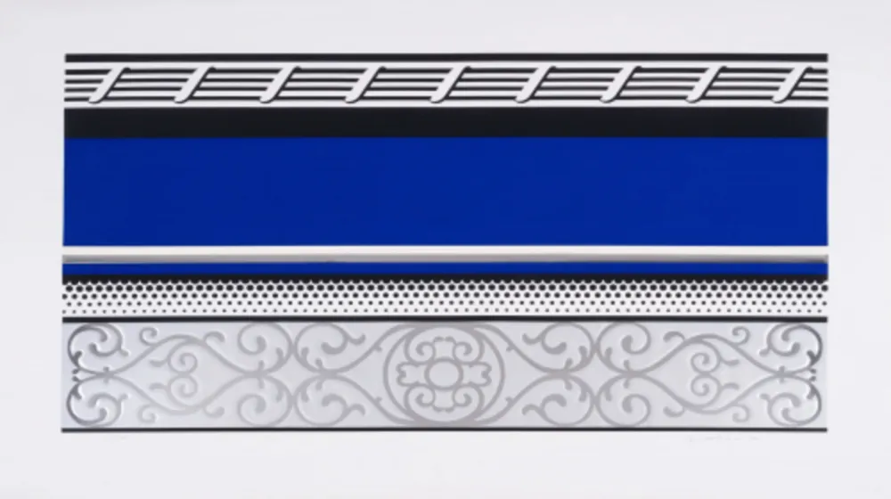 复数作品 Lichtenstein - Entablature V (Corlett 142)