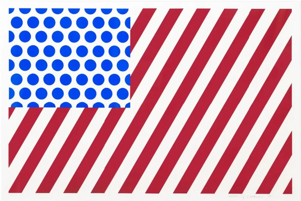 丝网印刷 Lichtenstein - Forms in Space (C. 217), 1985