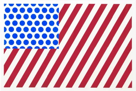 丝网印刷 Lichtenstein - Forms in Space (C. 217), 1985