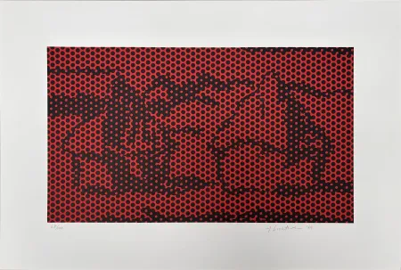 石版画 Lichtenstein - Haystack #6