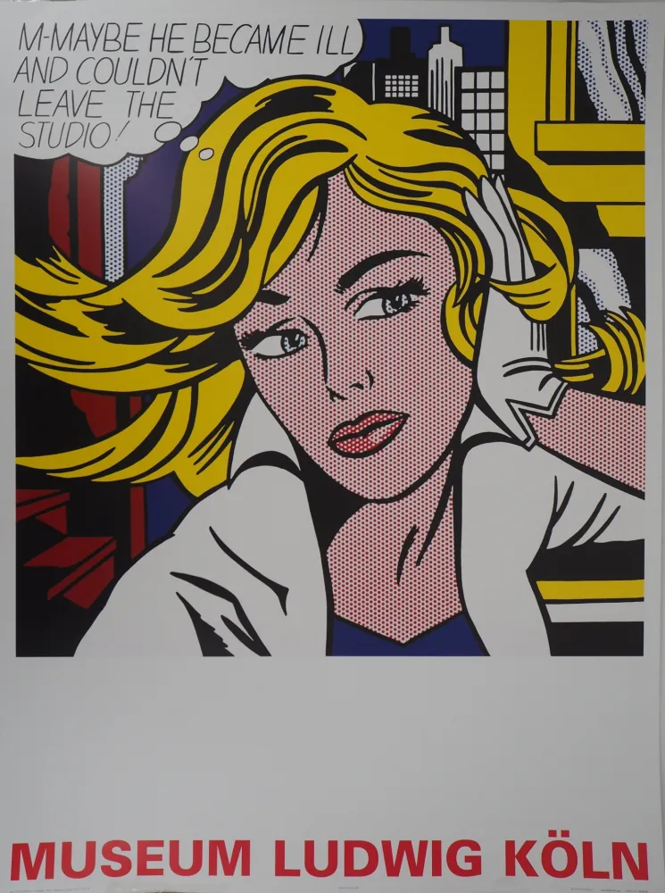 插图书 Lichtenstein - May Be Girl