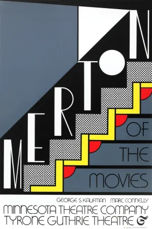 丝网印刷 Lichtenstein - Merton of the Movies