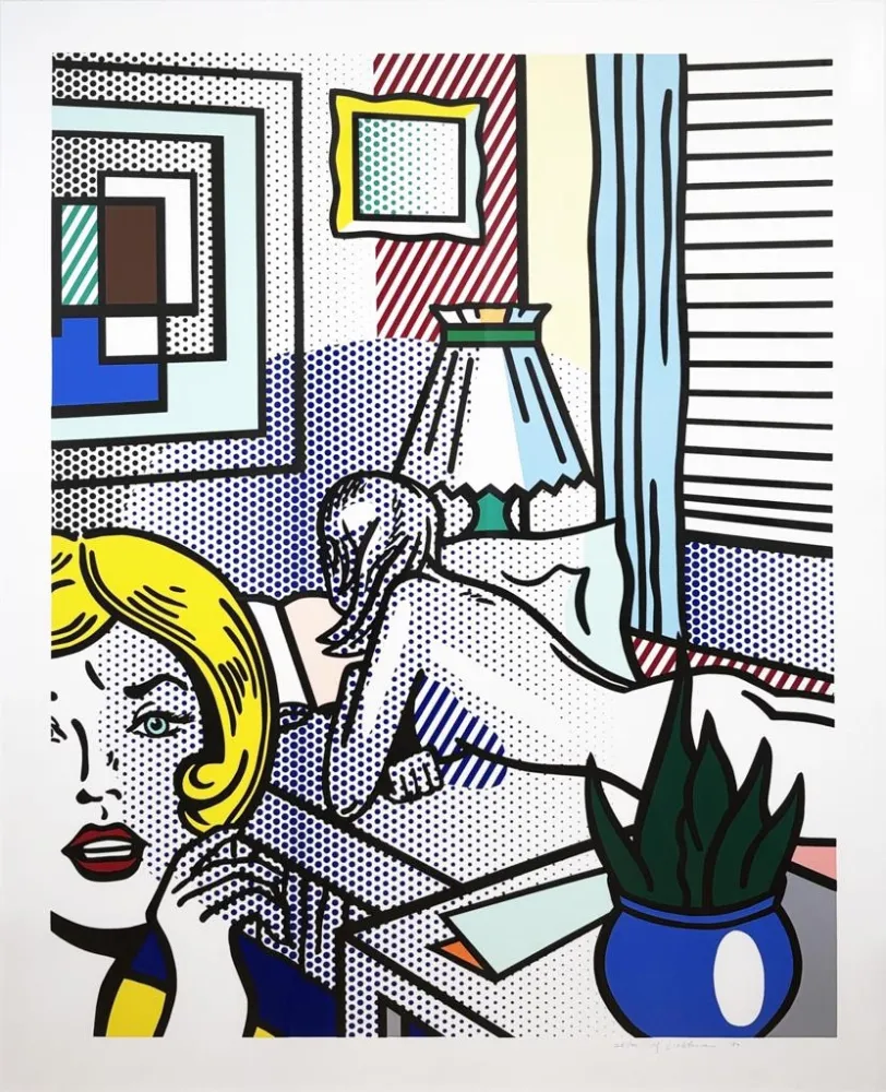 凸版印刷 Lichtenstein - Roommates, from Nudes Series