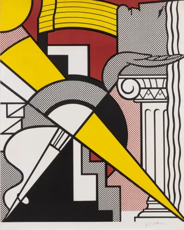 石版画 Lichtenstein - Stedelijk museum 