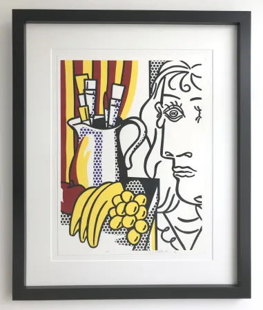 丝网印刷 Lichtenstein - Still life with Picasso
