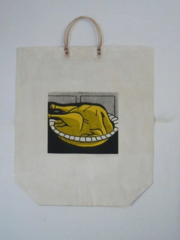 丝网印刷 Lichtenstein - Turkey Shopping Bag