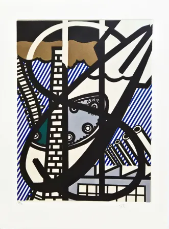 蚀刻飞尘法 Lichtenstein - Une Fenêtre ouverte sur Chicago’