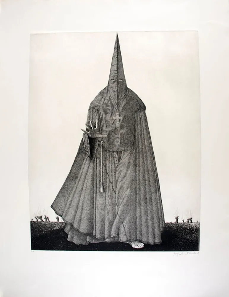 蚀刻版画 Lincke - Capirote