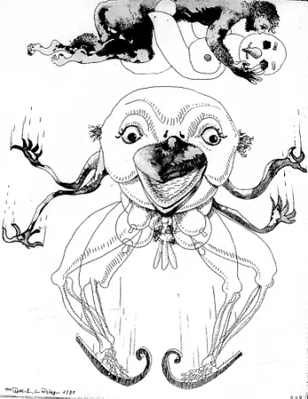 插图书 Lindner - 7 Acqueforti 1980