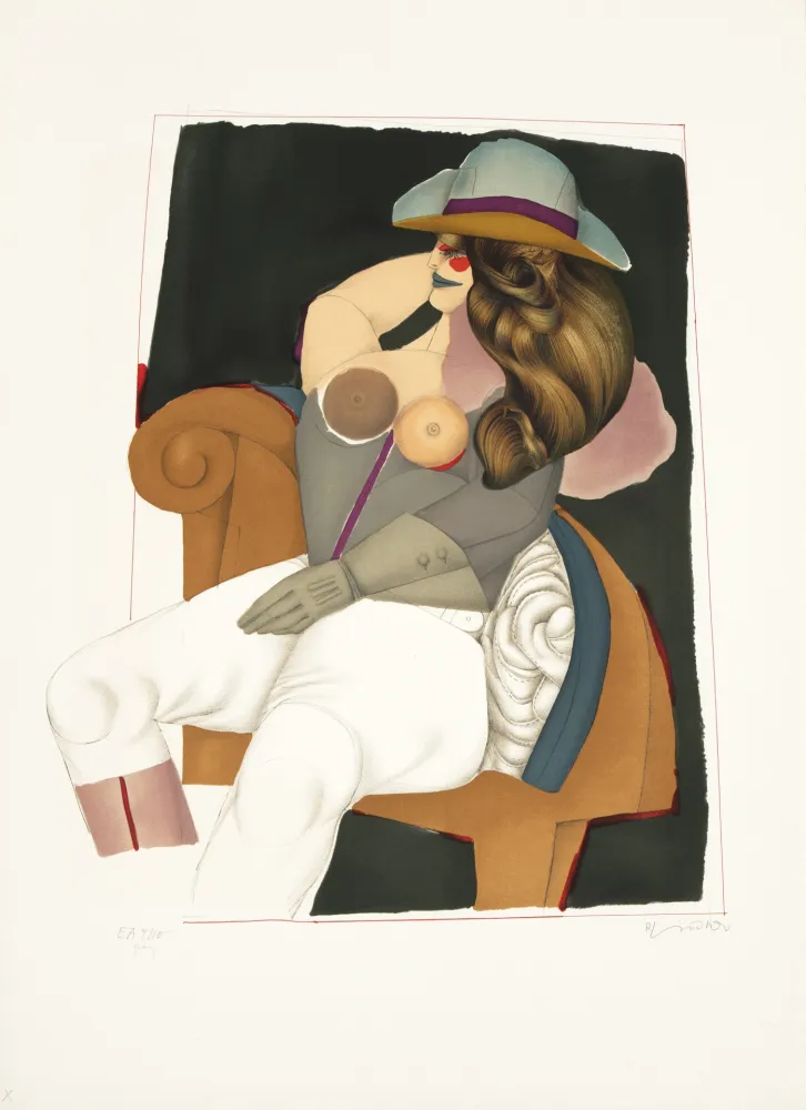 石版画 Lindner - Arizona