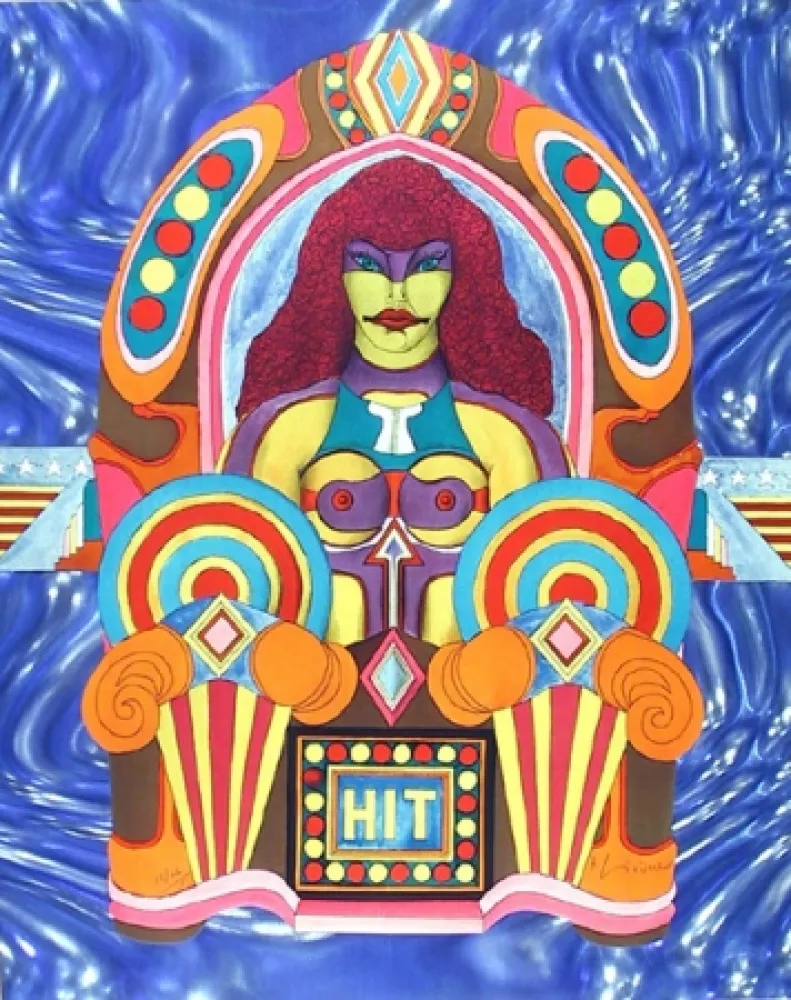 石版画 Lindner - Hit