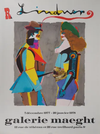 插图书 Lindner - Les amoureux