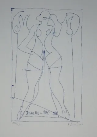 石版画 Lindner - Marylin was here 10