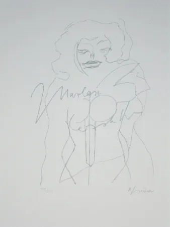 石版画 Lindner - Marylin was here 12