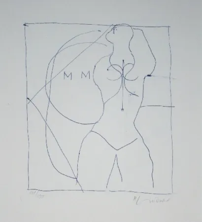 石版画 Lindner - Marylin was here 16