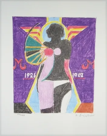 石版画 Lindner - Marylin was here 2