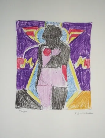 石版画 Lindner - Marylin was here 4