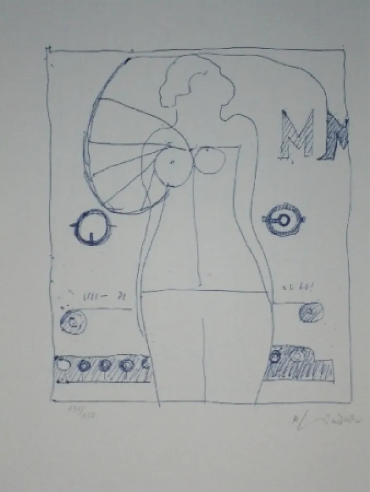 石版画 Lindner - Marylin was here 9