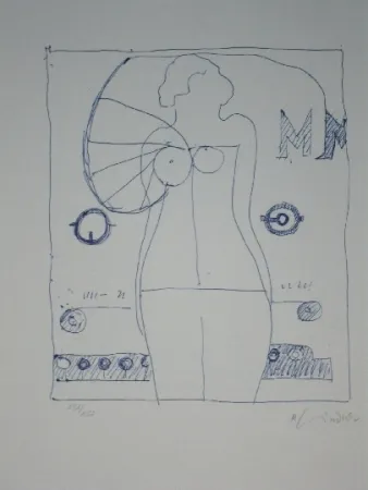 石版画 Lindner - Marylin was here 9