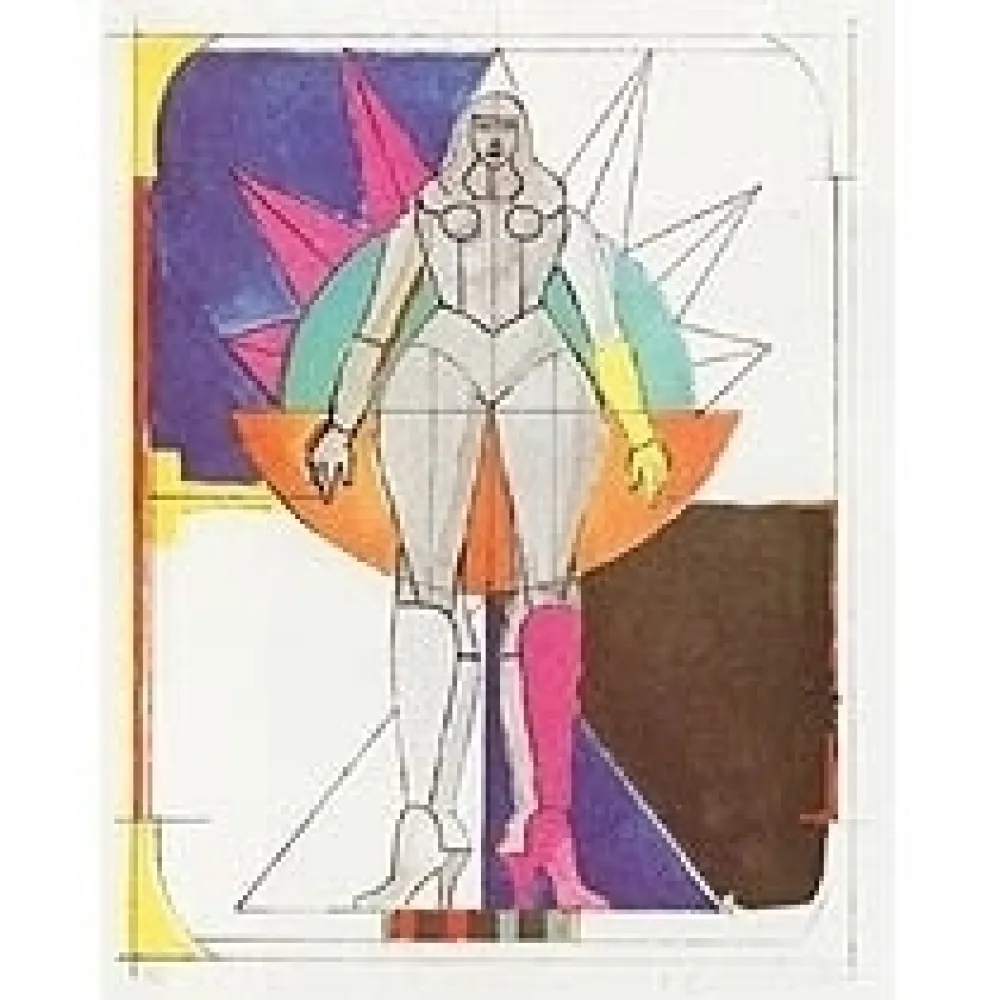 石版画 Lindner - Sans titre