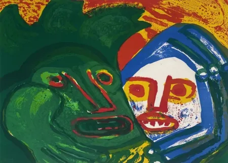 石版画 Lindstrom - Amis 