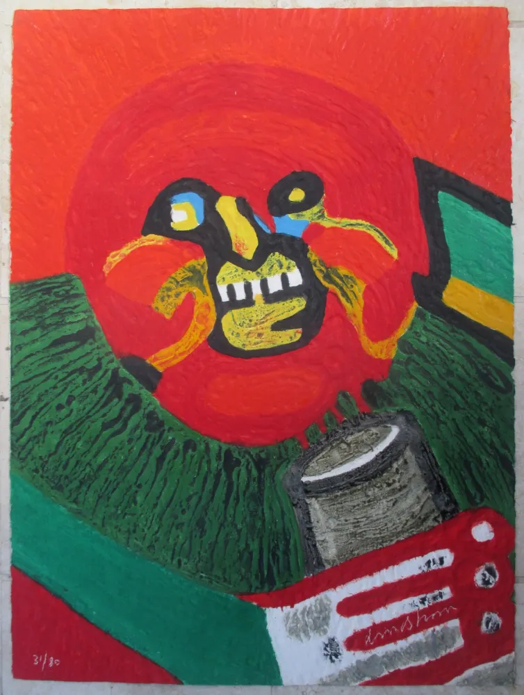 金刚砂版画 Lindstrom - Composition